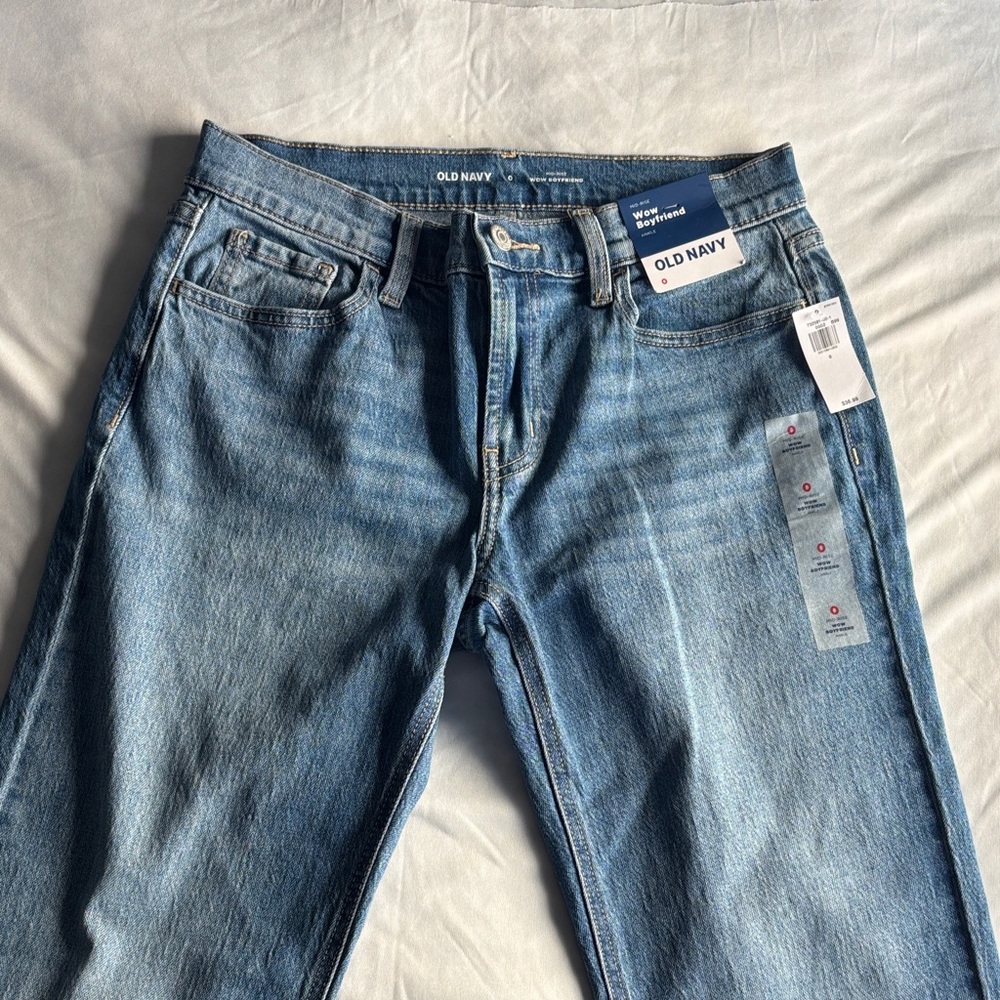 Old Navy Men's Light Blue Straight Jeans